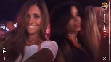 Messi, Suárez y Fábregas, de fiesta ibicenca con sus chicas