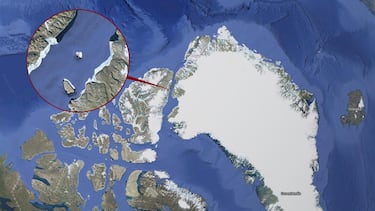 Ni Groenlandia ni el Ártico: la isla que provocó la ‘Guerra del Whisky’ entre Dinamarca y el vecino más incómodo de EEUU