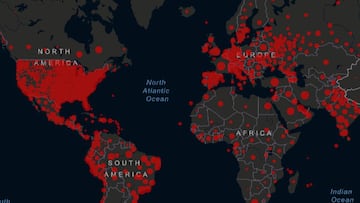 Mapa del coronavirus en el mundo, en tiempo real hoy, 19 de junio: datos de casos y muertos