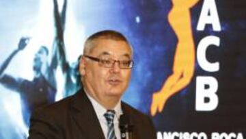 Francisco Roca, presidente de la ACB.