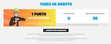 Desafíos de El Nindo de Naruto en Fortnite: cómo completarlos y ganar premios gratis