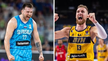 Eslovenia-Bosnia: horario, TV y dónde ver el Eurobasket hoy en directo online