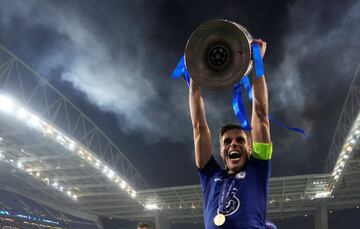 El capit¨¢n del Chelsea gan¨® la segunda Champions de la entidad en 2021 contra el Manchester City.