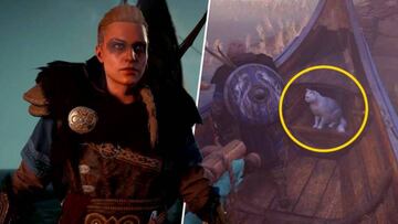 Assassin's Creed Valhalla permite reclutar un gato para nuestra tripulaci車n