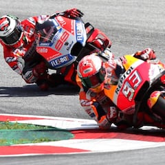 Lorenzo y Márquez vuelven a regalar una carrera para la historia