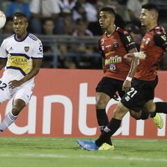 Boca empata contra Caracas con asistencia de Sebastián Villa