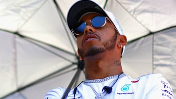 Lewis Hamilton, en Sao Paulo.