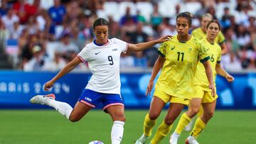 Australia - Estados Unidos en vivo: Juegos Olímpicos París 2024, fútbol en directo