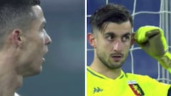 Una temeridad: lo que le dijo el portero a Cristiano antes del penal y la respuesta de CR7
