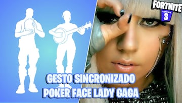 Poker Face de Lady Gaga llegará a Fortnite de una forma curiosa