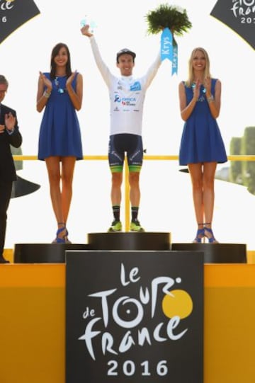 Adam Yates, el mejor joven del Tour de Francia 2016.