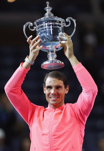 Rafa Nadal ganó a Kevin Anderson por 6-3, 6-3 y 6-4.