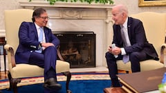 BOGOTÁ Reunión entre los presidentes de Colombia, Gustavo Petro, y de Estados Unidos, Joe Biden. (Presidencia de Colombia)