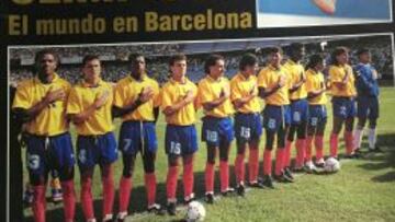 Colombia clasificó con este equipo a los Olímpicos de Barcelona 1992.