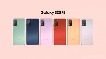 Samsung Galaxy S20 FE: características y precio del pequeño Galaxy S20