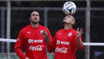 Vidal, con Chile.