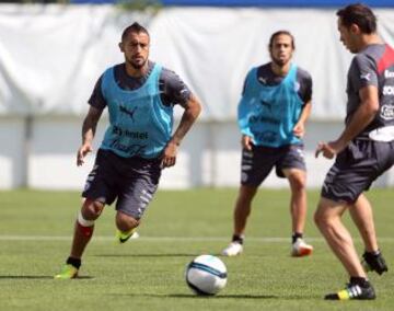 La Selecci&oacute;n cumpli&oacute; su tercer d&iacute;a de pr&aacute;cticas en Juan Pinto Dur&aacute;n.