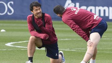 Okazaki ser&aacute; baja ante el Valladolid.