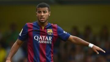 Rafinha juega en lugar de Rakitic