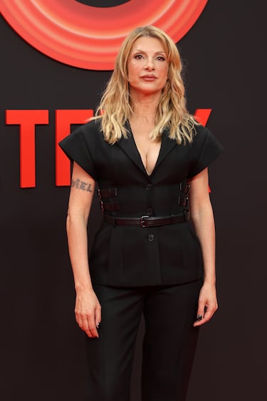 Najwa Nimri durante la fiesta que organiza Netflix para celebrar el 10º aniversario de su llegada a España.