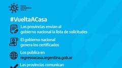 Certificado para el Regreso a Domicilio: cuál es la web para la vuelta a casa en Argentina