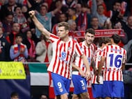24/02/26 PARTIDO CHAMPIONS LEAGUE
ATLETICO DE MADRID - BRUJAS
GOL 3-1 SORLOTH ALEGRIA