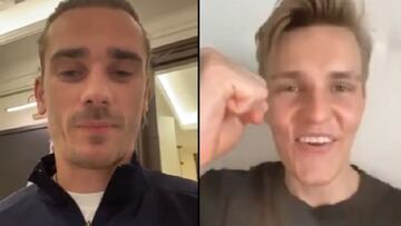 La final de Odegaard y Griezmann