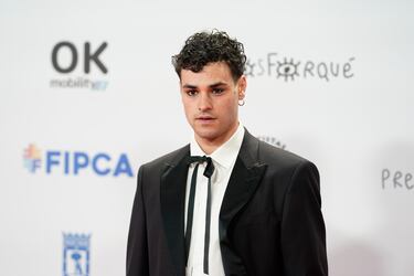 El actor Tomy Aguilera posa durante la alfombra roja.