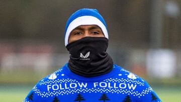 Alfredo Morelos, delantero de Rangers de Escocia, enfrentar&aacute; en el &uacute;ltimo partido del a&ntilde;o al St Mirren. El colombiano espera anotar en el Boxing Day