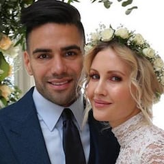 Falcao se recasa con su mujer 11 años después de su primera boda