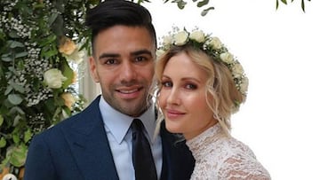 Falcao se recasa con su mujer 11 a?os despu¨¦s de su primera boda