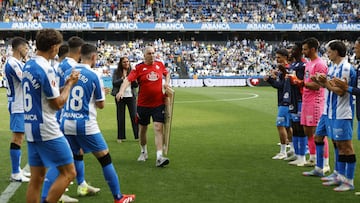 Se retir¨® Suso, el utillero que vivi¨® un tercio de la historia del Depor