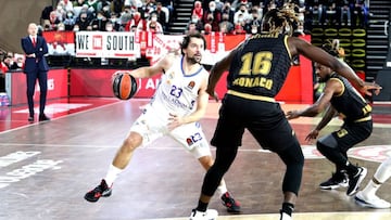 Sergio Llull, en Mónaco.