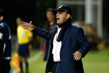 El entrenador logró cuatro títulos locales con Atlético Nacional, dos Ligas, una Copa y una Superliga. Además, dos trofeos internacionales, la Copa Libertadores y la Recopa Sudamericana. Dirigió a las selecciones Colombia, Honduras, Ecuador y Chile. 