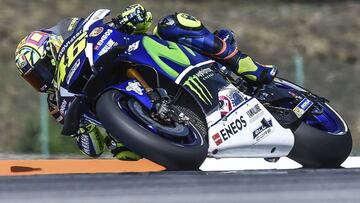 Rossi está contento con su ritmo en Brno.