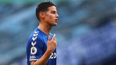 James Rodriguez impresses as Everton break Tottenham jinx