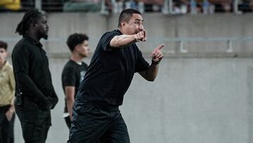 Efraín Juárez, director técnico de Atlético Nacional