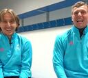 ¿Quién ganaría una carrera de 100 metros? La genial respuesta de Kroos hizo partirse a Modric