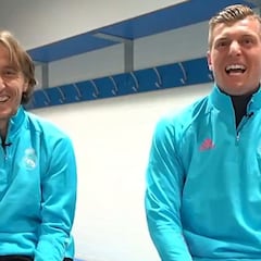 ¿Quién ganaría una carrera de 100 metros? La genial respuesta de Kroos hizo partirse a Modric