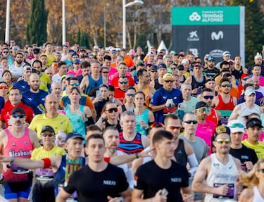 Más de 33.000 personas participaron en alguna modalidad de distancia de la carrera. 
