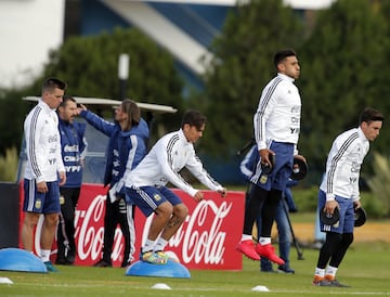 Buenos Aires 21 Mayo 2018, Argentina
Preparativos de la seleccion Argentina en el Predio de la AFA en Ezeiza, donde estÃ¡n 


Foto Ortiz Gustavo
