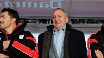 <b>OTRO AÑO. </b>Cruyff volverá a dirigir a la selección catalana, al menos, un partido más.