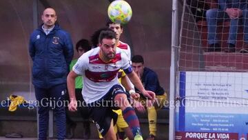 Imagen de un partido amistoso del UD Gijón Industrias esta pretemporada.
