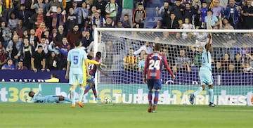 Boateng scores again and it's 2-0 for Levante.