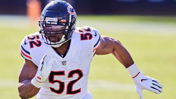 El linebacker Khalil Mack pasará por el quirófano para reparar una lesión en el pie y no jugará lo que resta de la temporada 2021 con los Chicago Bears.