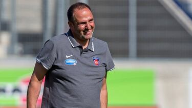 Frank Schmidt, técnico del Heidenheim