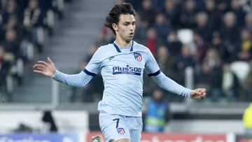 João Félix contra la Juventus.