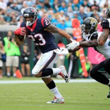 Arian Foster, running back de Houston Texans, es uno de los jugadores m&aacute;s explosivos de la NFL.