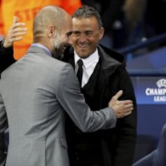 Las imágenes del Manchester City-Barcelona