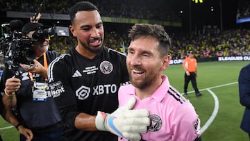 Inter Miami goalkeeper Drake Callender praised Lionel Messi for his respectfulness and being a humble team player as they prepare for the US Open Cup.